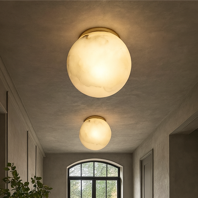 Moonshade Alabaster Light lighting fixture additional product view