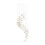 Frosted Petals Frozen Chandelier