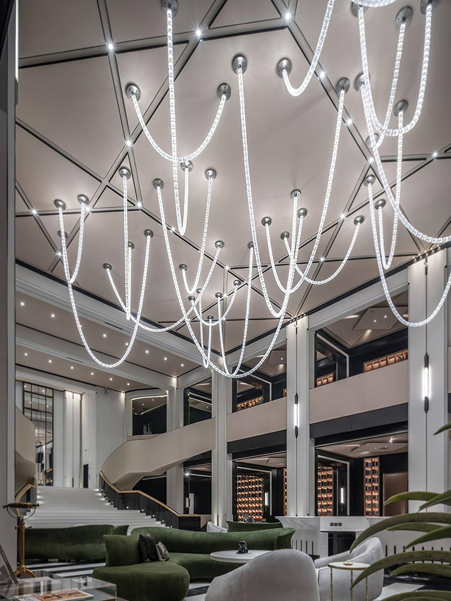 Elegant The Gabriel Branch LED Chandelier | Custom Size & Made-to-Order Lighting for Luxury Homes & Commercial Spaces