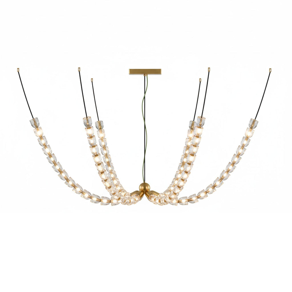 Gabriel Gold Chandelier