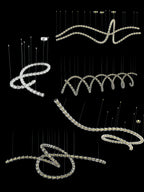 Designer The Gabriel Infinity LED Chandelier | Custom Size & Made-to-Order Lighting for Luxury Homes & Commercial
