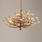 Gemstone Branch Chandelier with Artistic Design for Bedroom or Living Room by Bling Lighting Studio