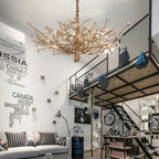 Gemstone Branch Chandelier with Artistic Design for Bedroom or Living Room by Bling Lighting Studio