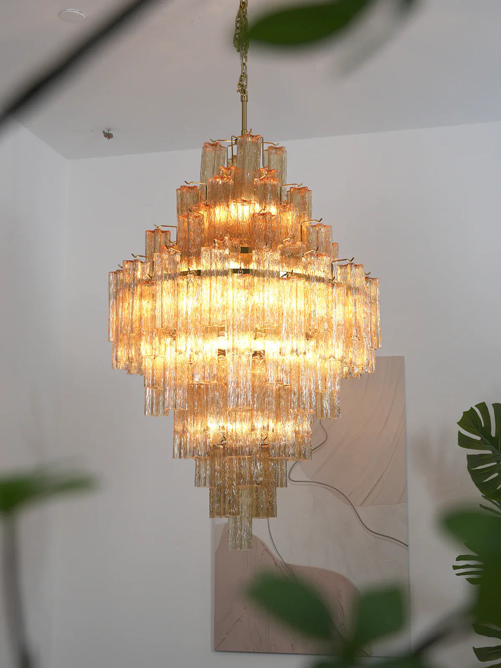 Star Shaped Glass Addis Diamond Chandelier product image