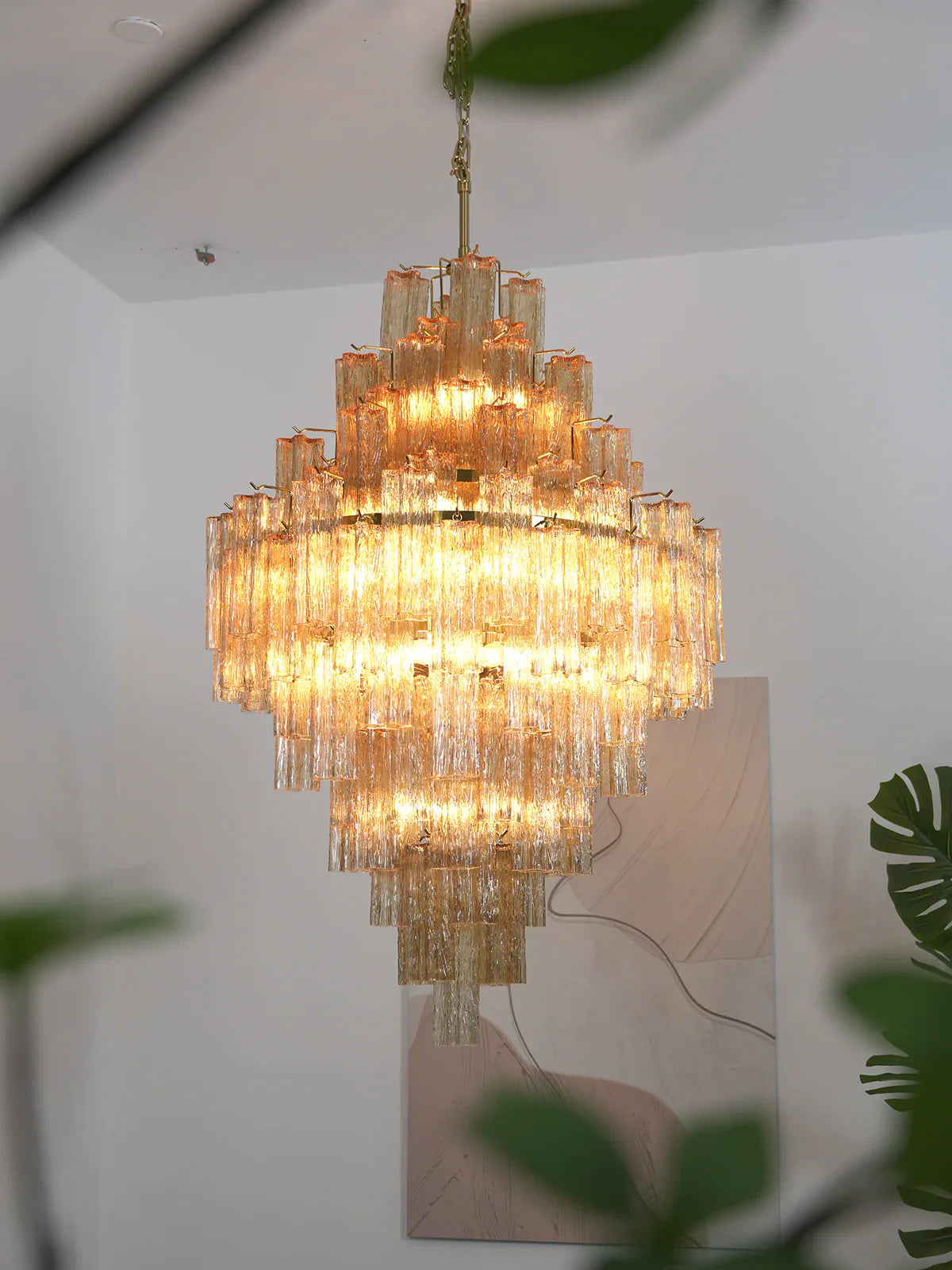 Star Shaped Glass Addis Diamond Chandelier product image