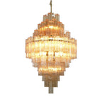 Star Shaped Glass Addis Diamond Chandelier by Bling Lighting Studio