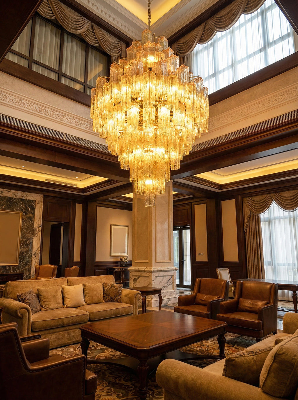 Star Shaped Glass Addis Diamond Chandelier product image