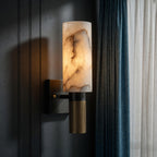 Moni Alabaster Wall Sconce detail view