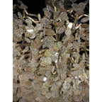 Organic Branch Round Penny Chandelier by Bling Lighting Studio