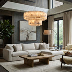 Oakley Layered Alabaster Chandelier - 31" additional product view