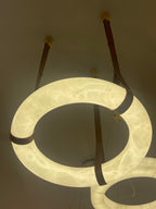 Glacera Oslo Alabaster Art Chandelier product image