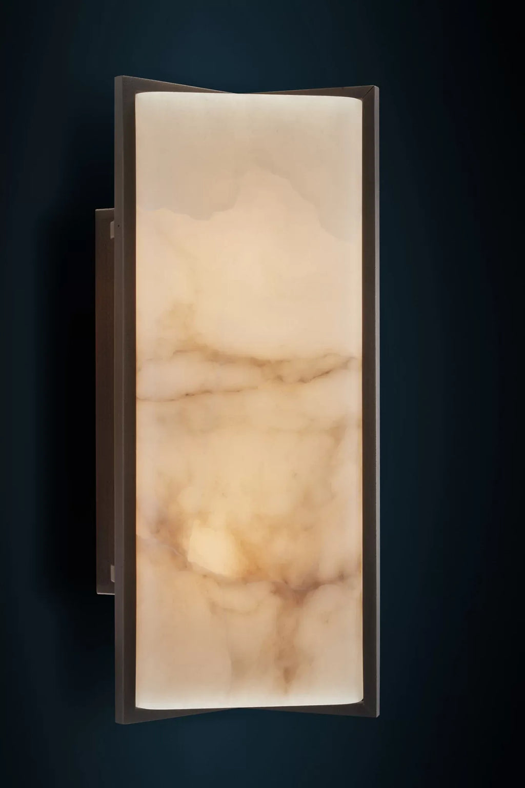 Kheop Alabaster Wall Sconce by Bling Lighting Studio