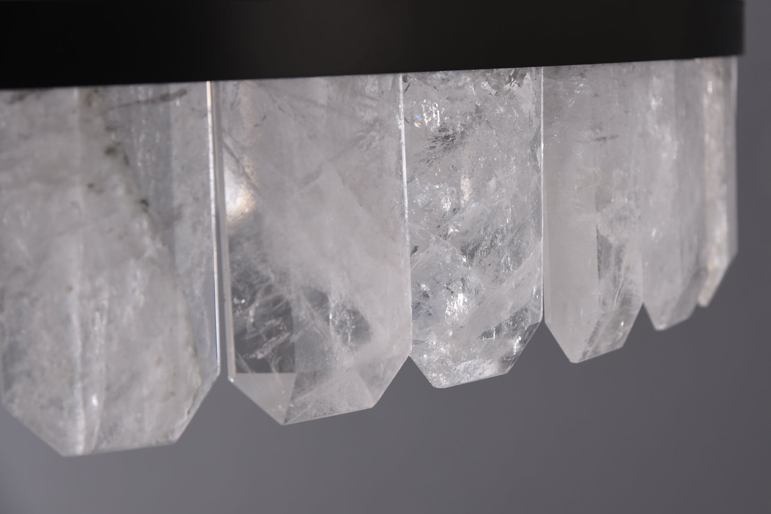 Rolantis Rock Crystal Pendant 32.7" by Bling Lighting Studio