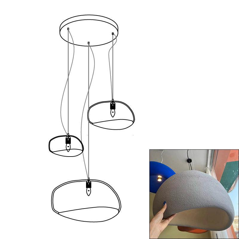 Zenra Wabi-Sabi Organic Chandelier