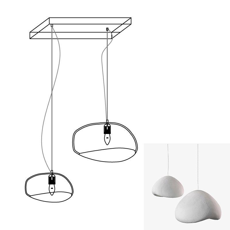Zenra Wabi-Sabi Organic Chandelier
