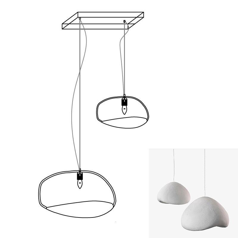 Zenra Wabi-Sabi Organic Chandelier
