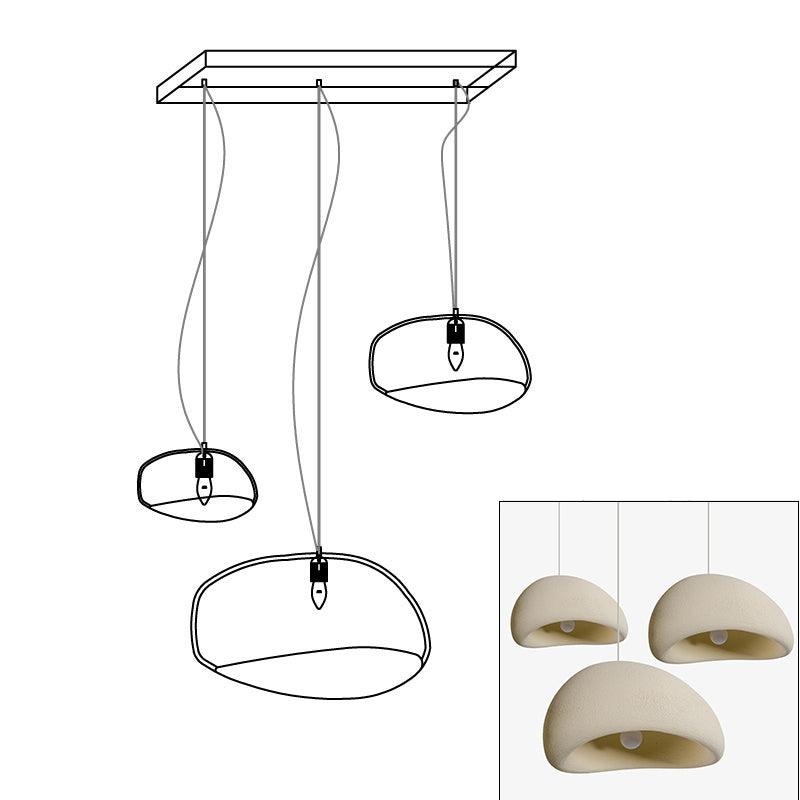 Zenra Wabi-Sabi Organic Chandelier