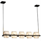 Lifang Alabaster Chandelier by Bling Lighting Studio