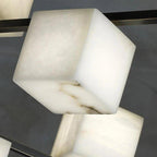 Lifang Alabaster Chandelier by Bling Lighting Studio
