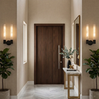 Linear Cylindrical Alabaster Wall Sconce