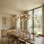 Magnolia Luxury Floral Branch Chandelier