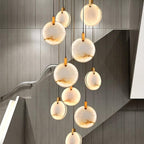 Moonshade Alabaster Disc Chandelier additional product view