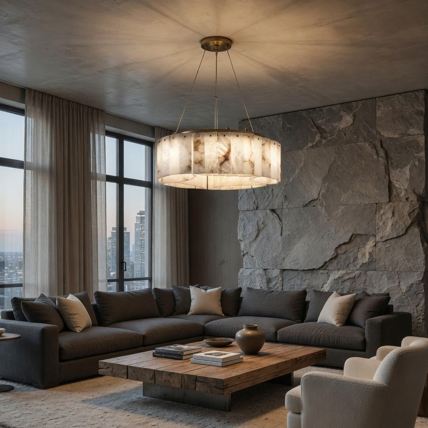 Hartford Alabaster Chandelier additional product view