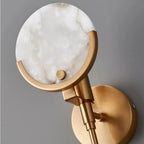 Terra Alabaster Wall Sconce material and finish detail