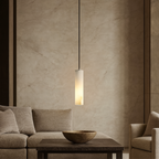 Linea Alabaster Pendant Light detail view