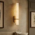 Varella Alabaster Wall Sconce by Bling Lighting Studio
