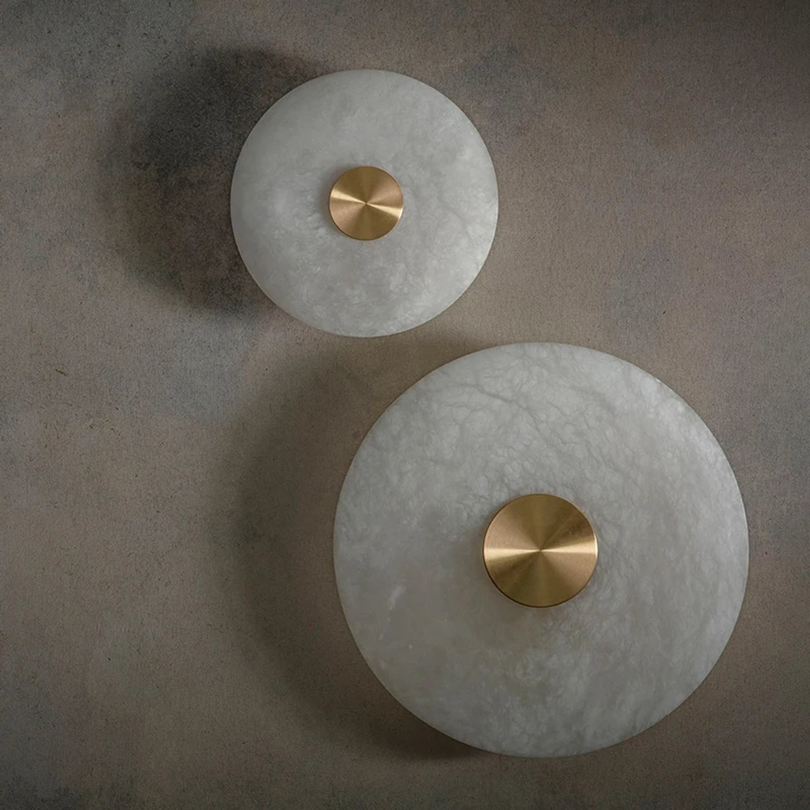 Solena Alabaster Disc Wall Sconce product image