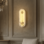 Haddon Alabaster Sconce by Bling Lighting Studio