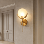 Vellaro Alabaster Wall Sconce by Bling Lighting Studio