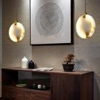 Moonshade Natural Alabaster Pendant Light additional product view