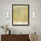 Obelisk Alabaster Wall Sconce by Bling Lighting Studio