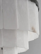 Natural Alabaster Chandelier
