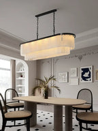 Natural Alabaster Chandelier
