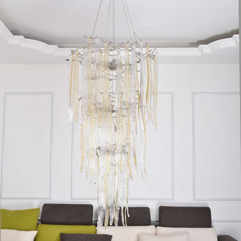 Luxury Crystal Branch Chandelier for Staircase additional product view
