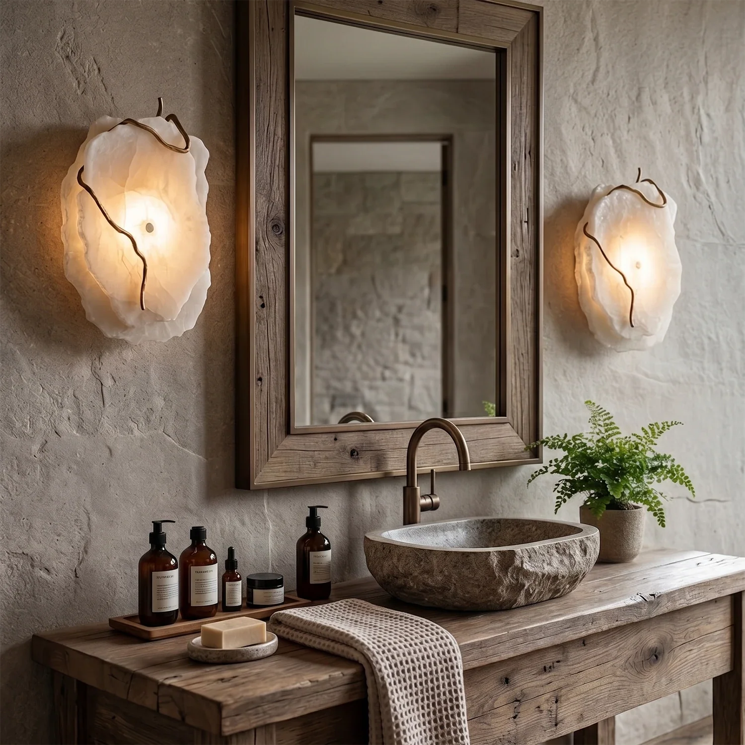 Origen Hadean Wall Lamp by Bling Lighting Studio