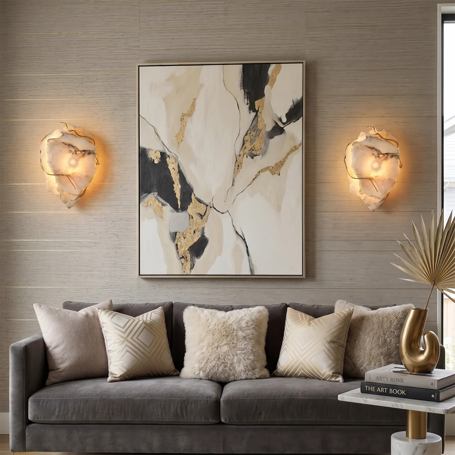 Origen Hadean Wall Lamp by Bling Lighting Studio
