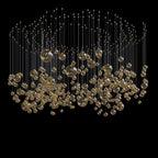 Glass Bubble Cloud Chandelier