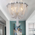 Tassel Long-Tail chandelier detail view