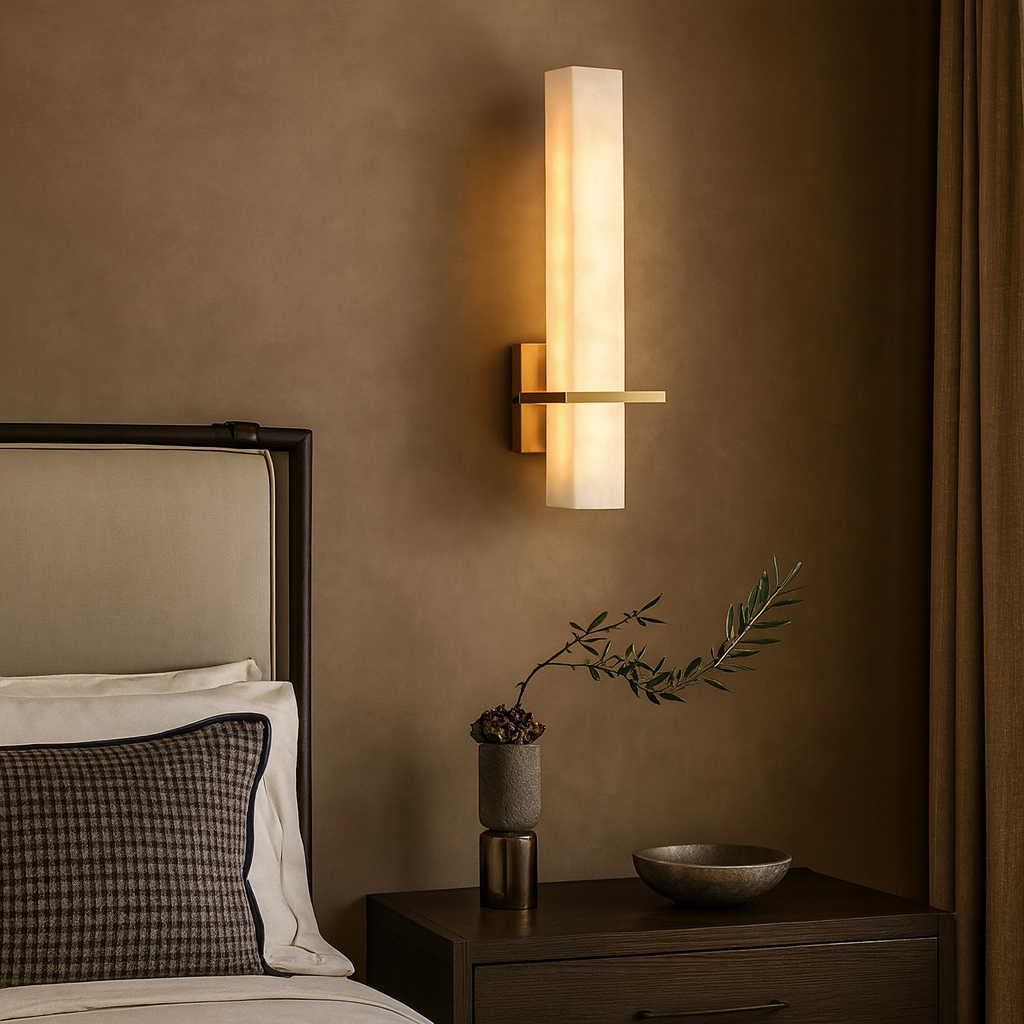 Varella Alabaster Wall Sconce additional product view