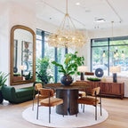 Fiore Crown Chandelier 32"