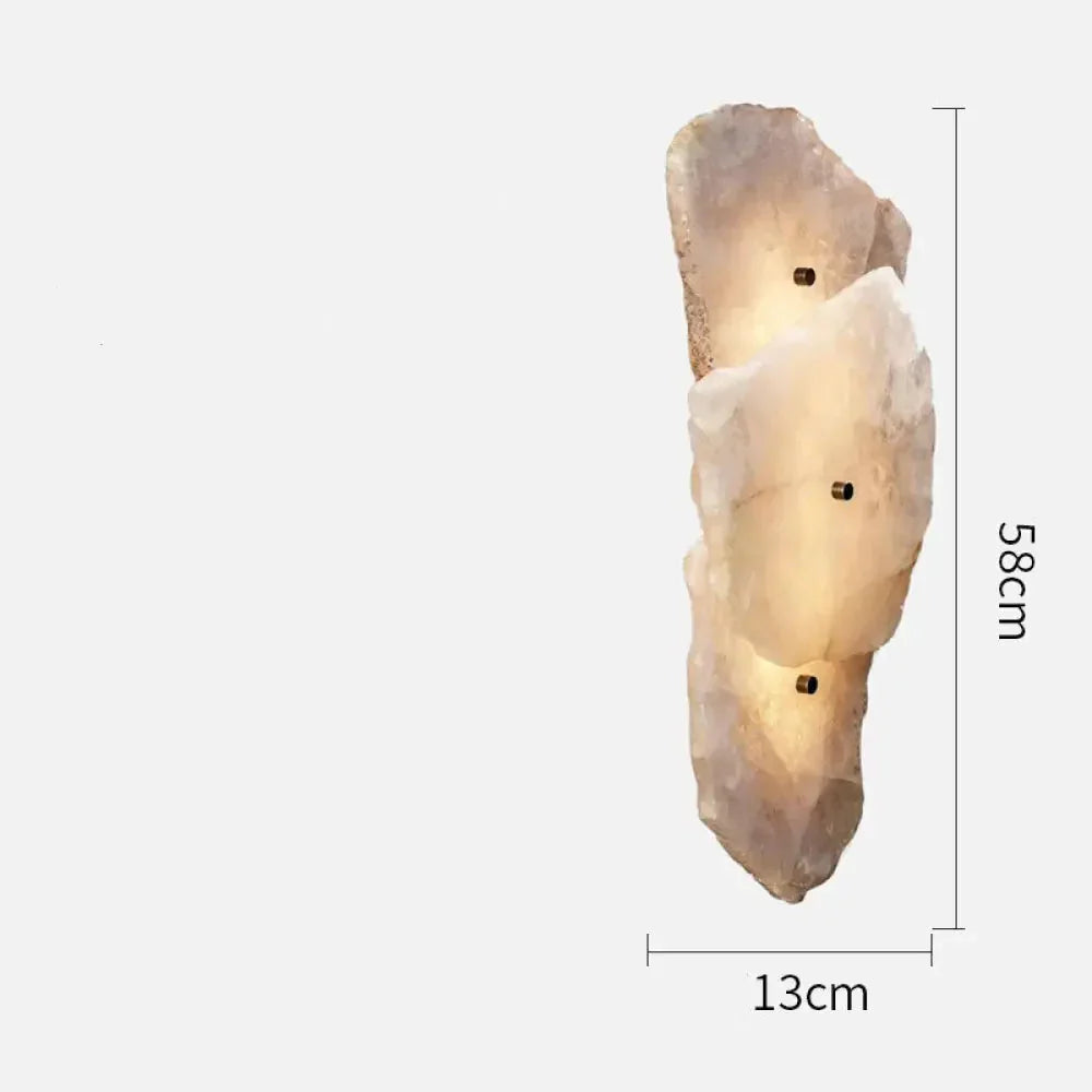 Raw Alabaster Wall Sconce additional product view
