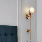 Terra Alabaster Wall Sconce detail view