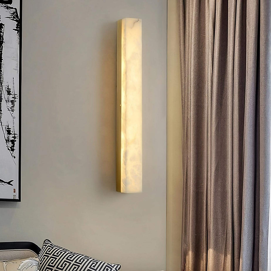 Linden Alabaster Wall Sconce additional product view