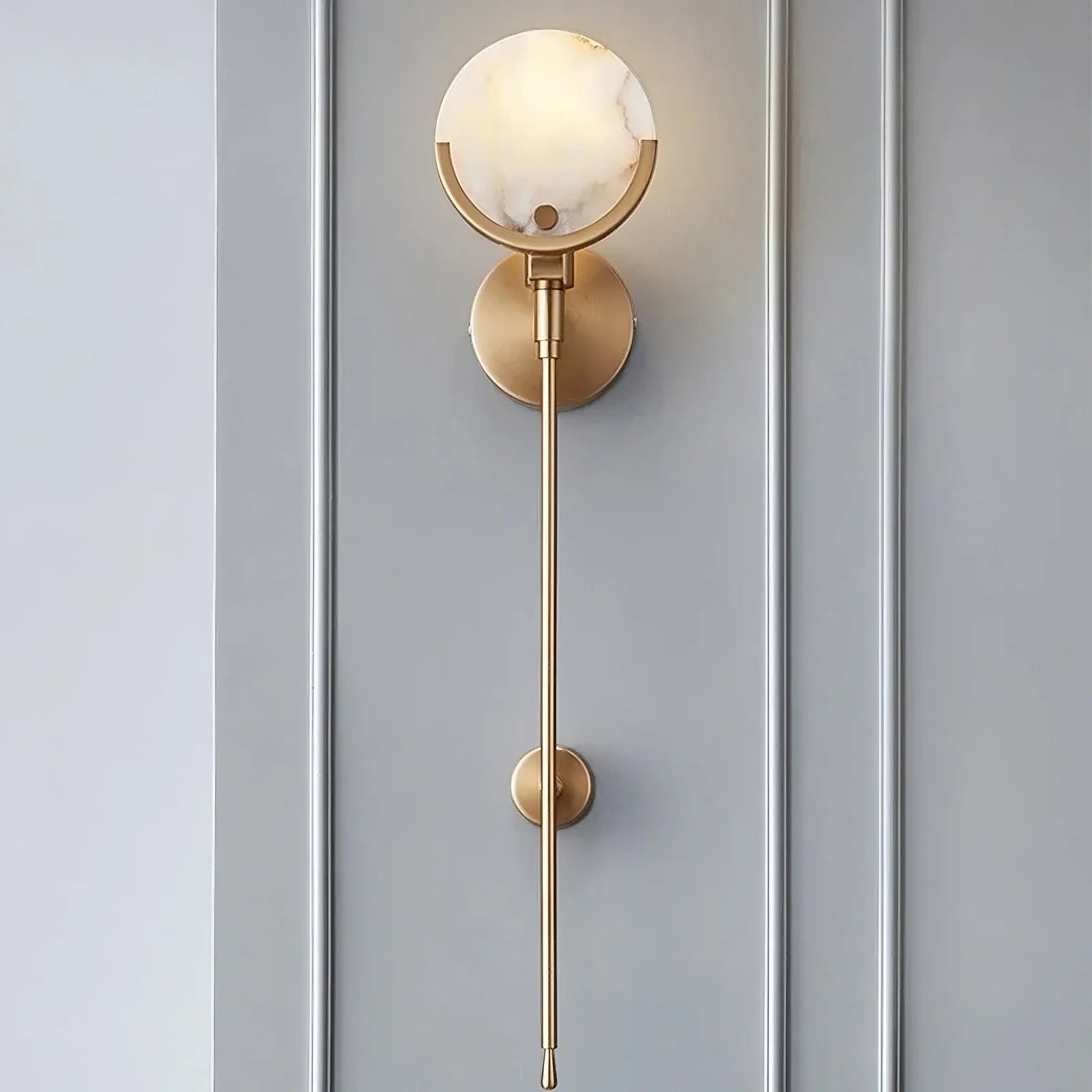 Terra Alabaster Wall Sconce by Bling Lighting Studio
